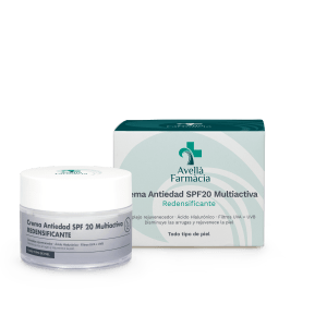 Crema antiedad con ácido hialurónico que hidrata