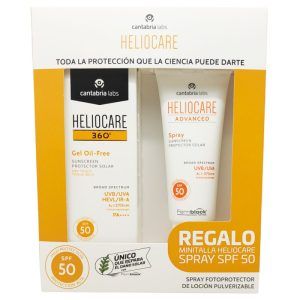 HELIOCARE 360º GEL OIL FREE 50ML + REGALO SPRAY CORPORAL