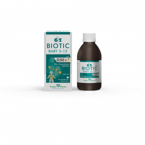 GSE BIOTIC BABY 3-12 1 ENVASE 250 ML. Complemento alimenticio está formulado con echinacea purpurea