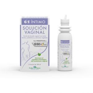 Ducha vaginal formulada con ingredientes naturales que ayudan a regular el ecosistema vaginal y promueven la eliminación de residuos orgánicos