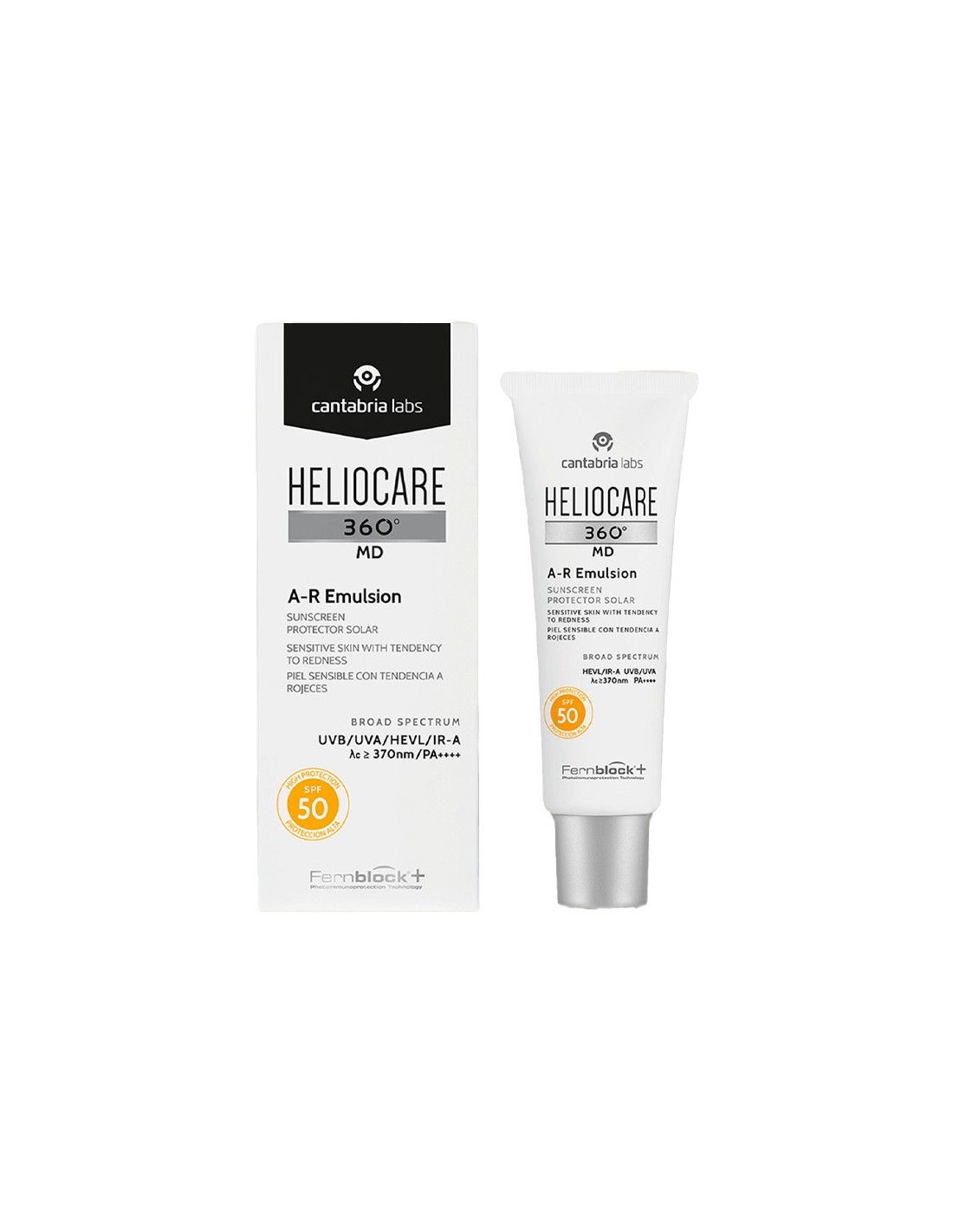 HELIOCARE 360º MD A-R EMULSION SPF50+ 50ML Protector solar diseñado específicamente para pieles sensibles