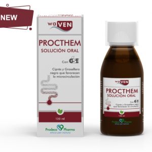Complemento alimenticio formulado con extracto de ciprés y zumo de grosellero negro